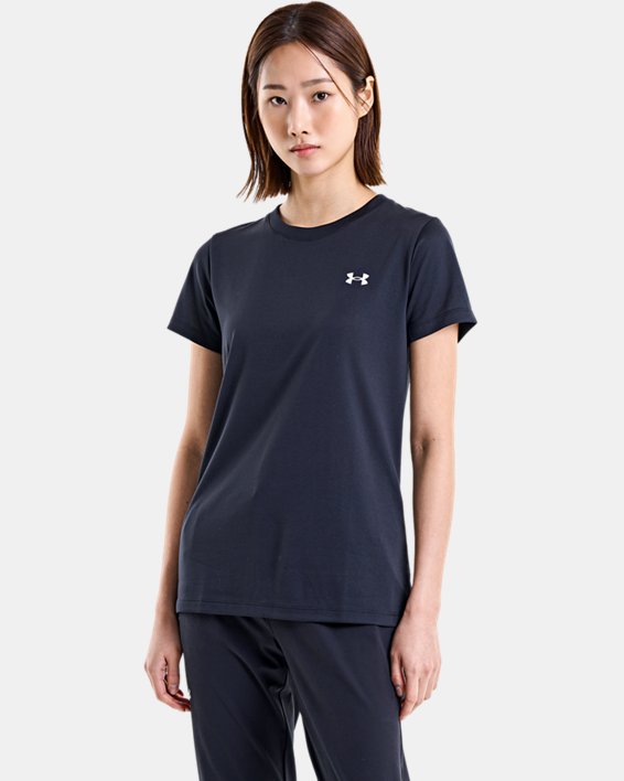 Women's UA Tech™ T-Shirt in Black image number 4